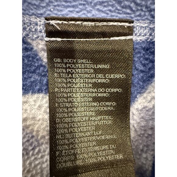 The North Face Youth Girls Blue Fleece Full Zip Outdoors Hoodie Jacket Size XL - Picture 7 of 10